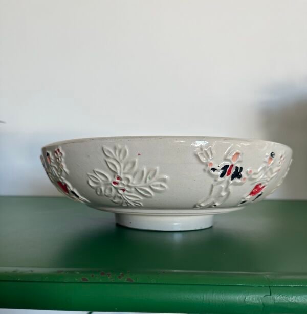 1942 Red Wing Dancing Peasants Bowl - Image 6