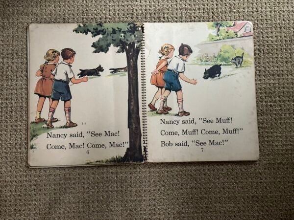 1940s Large Teachers Instructional First Reader “Our Story Book” - Image 6