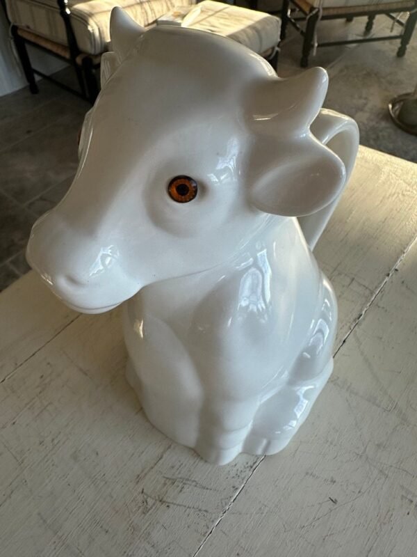 1970s Cow Pitcher by Marcia Ceramics - Image 9