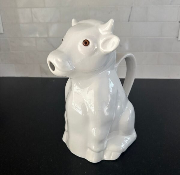 1970s Cow Pitcher by Marcia Ceramics - Image 4