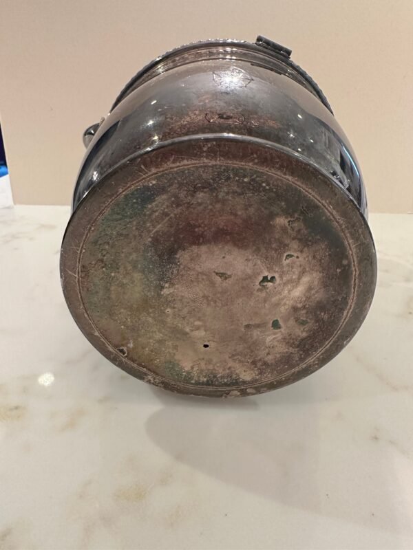 Antique Silverplate Ice Bucket Early 1900s - Image 6
