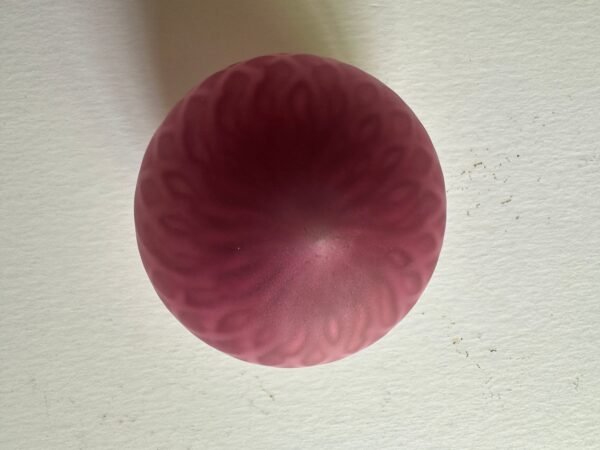 Antique Mt Washington Pink Cased Glass Paperweight - Image 4