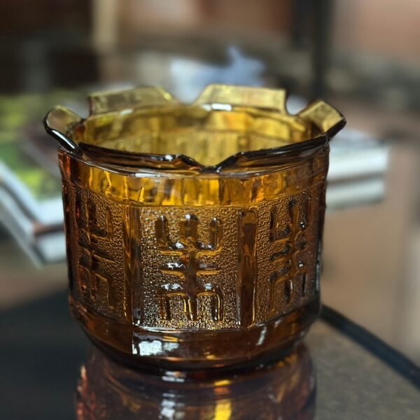 Vintage 1970s Princess House Glass Bowl Candleholder - Image 2