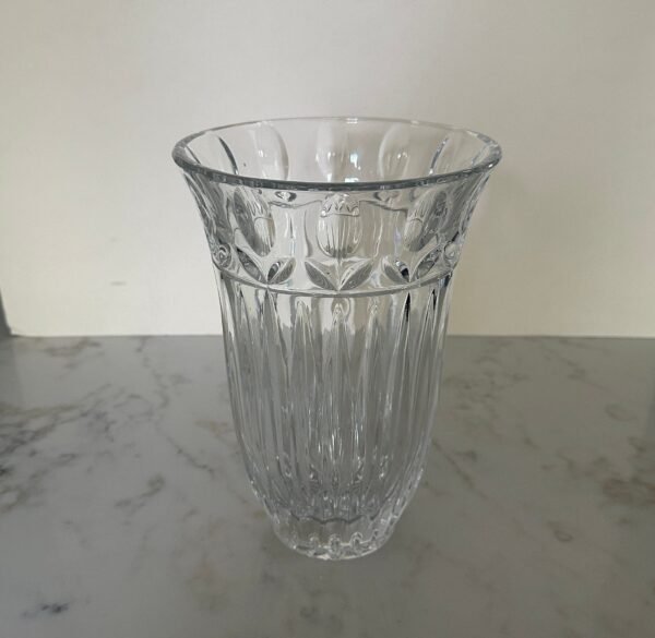 Vintage Block Poland Tulip Garden Crystal Vase - Image 10