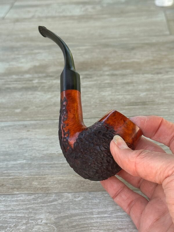 Vintage Kriswill Danish Horn Shaped Collectible Smoking Pipe - Image 4