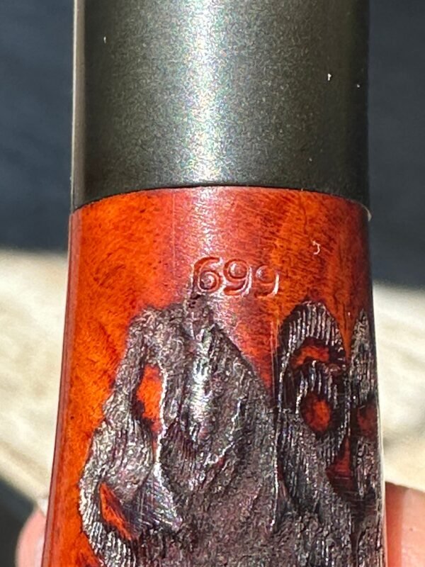 Vintage Kriswill Danish Horn Shaped Collectible Smoking Pipe - Image 9