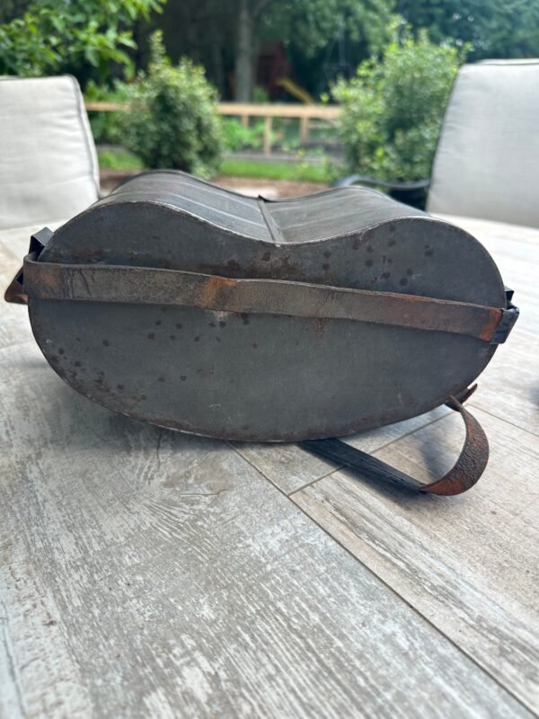 Antique Turn of the Century Tin Lunch Pail - Image 10