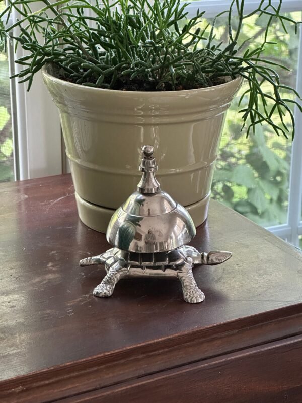 Discontinued Levenger Turtle Hotel Desk Service Call Bell - Image 3