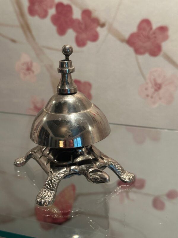 Discontinued Levenger Turtle Hotel Desk Service Call Bell - Image 4