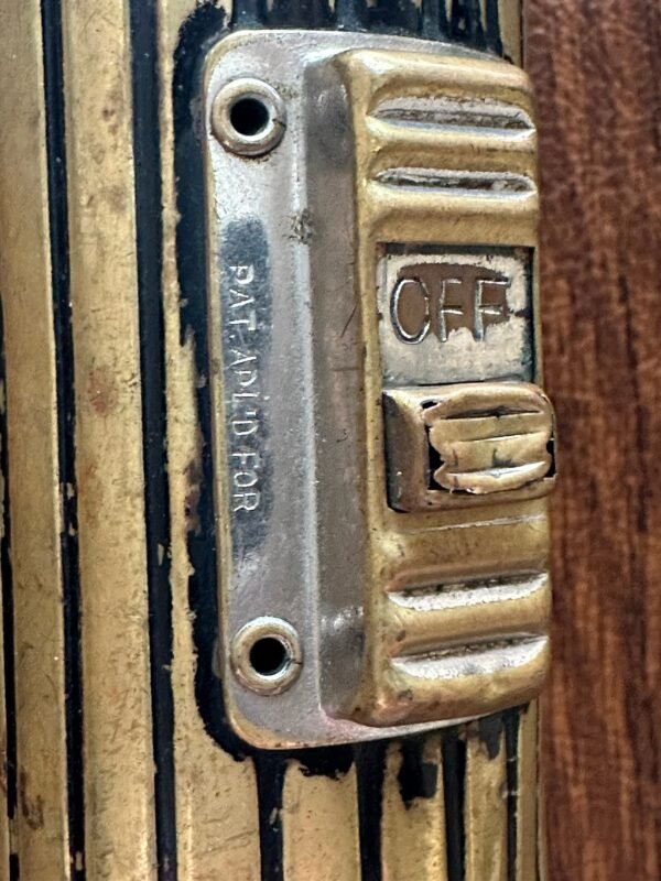 Antique "May Illuminating Torch" Brass Flashlight Circa 1920s - Image 9