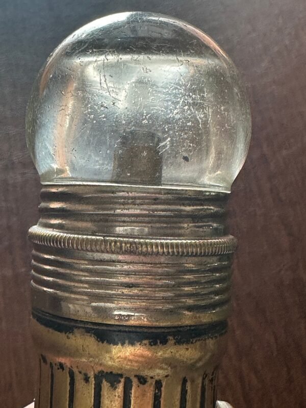 Antique "May Illuminating Torch" Brass Flashlight Circa 1920s - Image 3