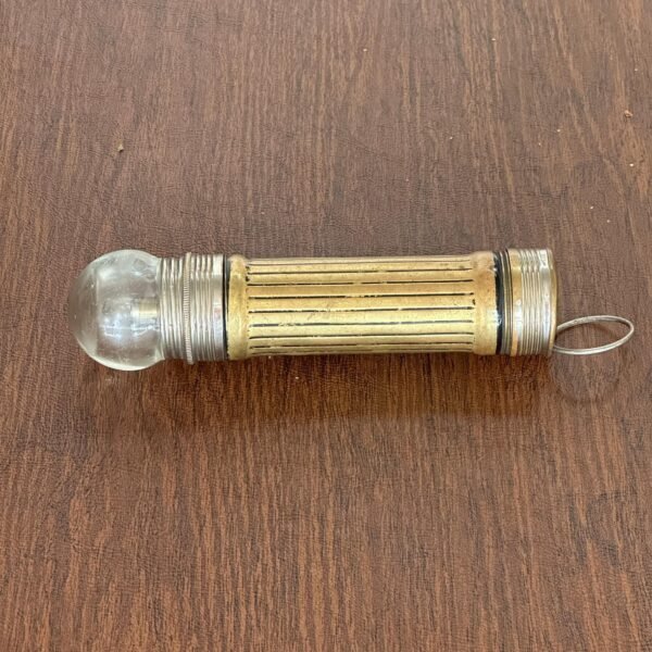 Antique "May Illuminating Torch" Brass Flashlight Circa 1920s