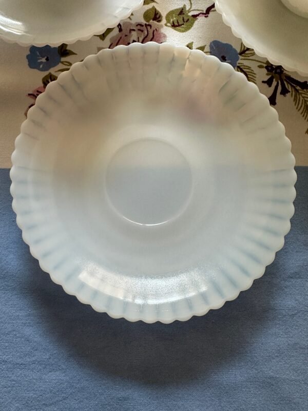 1930s Macbeth Evans Petalware Depression Glass Set of 12 - Image 8