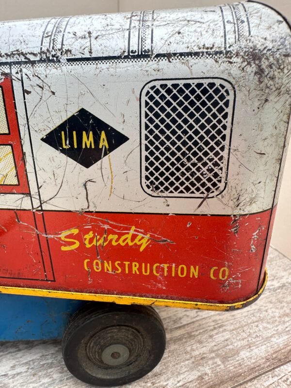 1950s Wyandotte Lima Sturdy Construction Steam Shovel - Image 8