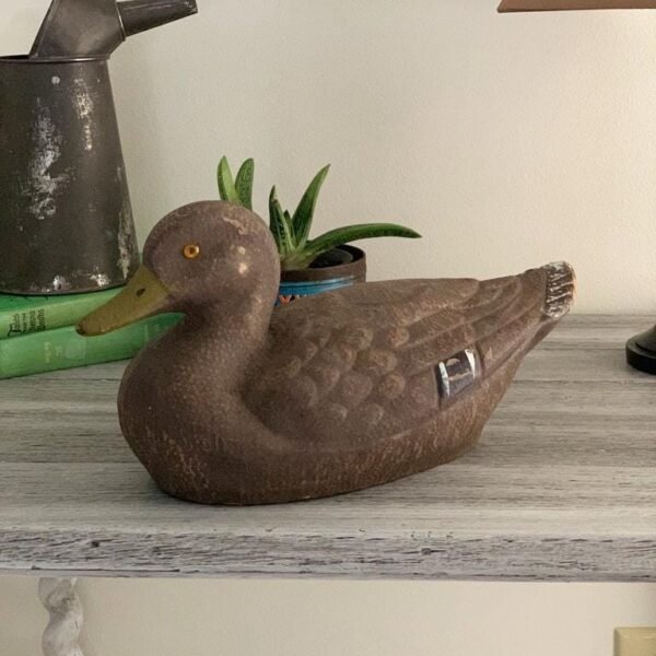 Vintage Duck Decoy by the General Fibre Co.