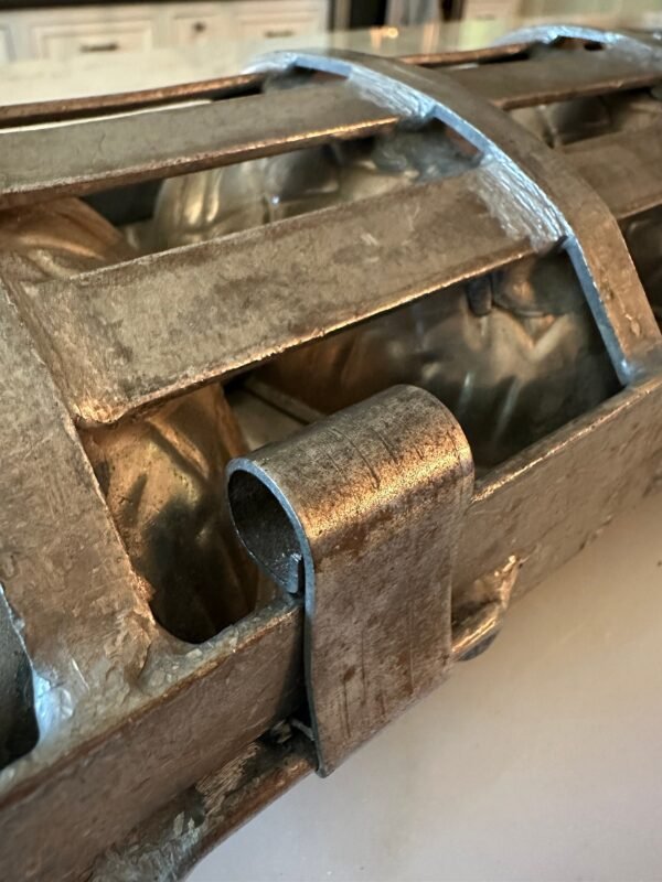Vintage Metal Easter Egg Hinged Chocolate Mold - Image 6