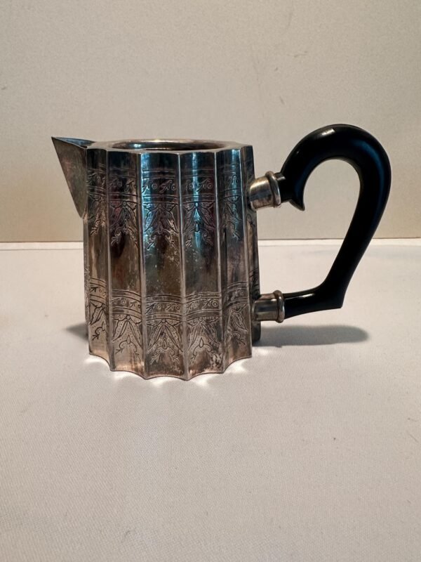 Unique Vintage International Silver Co. Teapot, Sugar Bowl and Creamer - Image 7