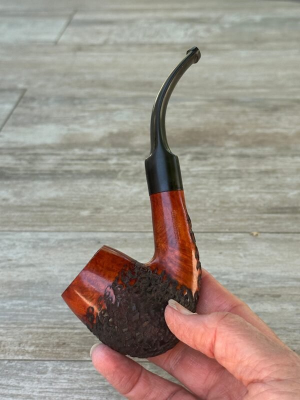 Vintage Kriswill Danish Horn Shaped Collectible Smoking Pipe - Image 3