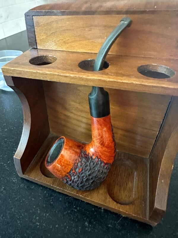 Vintage Kriswill Danish Horn Shaped Collectible Smoking Pipe - Image 2