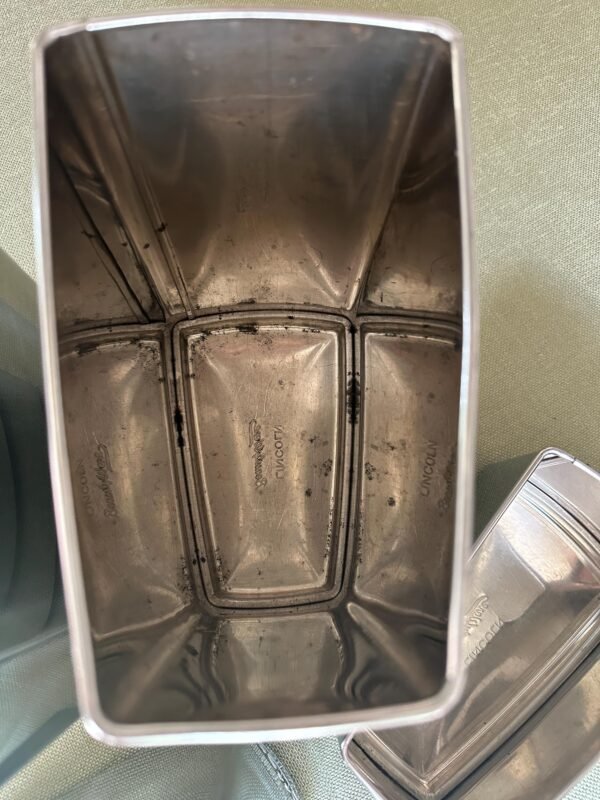 Vintage Mid Century Lincoln BeautyWare 4 Piece Canister Set - Image 9