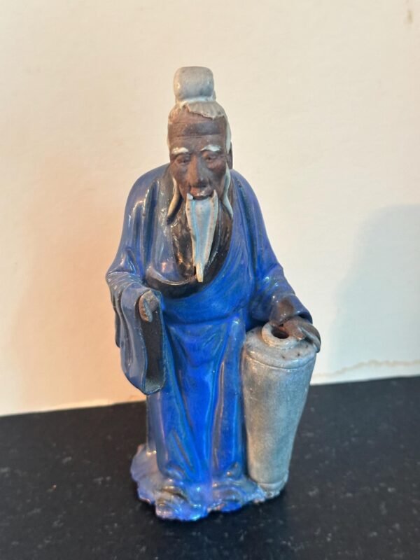 Vintage Mud Man handmade and hand painted - Image 8