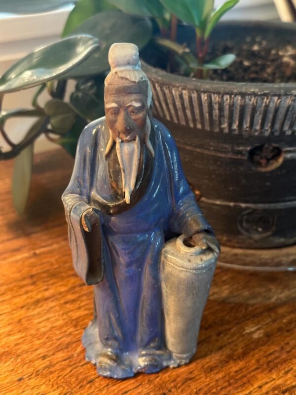 Vintage Mud Man handmade and hand painted - Image 9