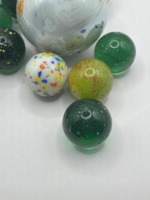 20 Confetti Marbles Vintage to Contemporary all Collectible - Image 2