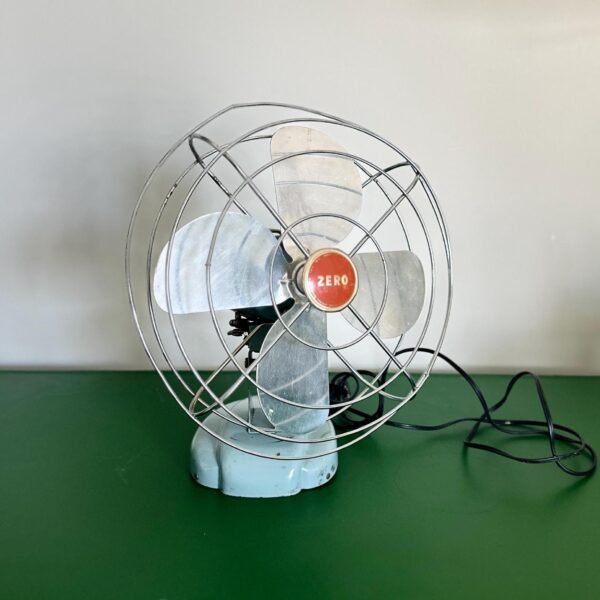 1950s McGraw Edison Zero Oscillating 4 Blade Fan