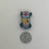Vintage Set of 3 Mini Tin Litho Cars Japan Police Taxi and Ambulance - Image 4