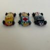 Vintage Set of 3 Mini Tin Litho Cars Japan Police Taxi and Ambulance - Image 10