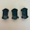 Vintage Set of 3 Mini Tin Litho Cars Japan Police Taxi and Ambulance - Image 8