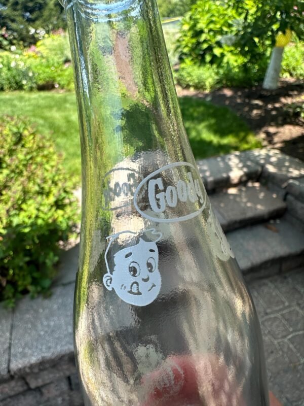 1970s Goody Collectible Soda Bottle with great Retro Graphics - Image 5
