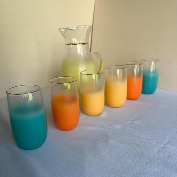 Iconic 1950s-1960s Blendo Pitcher and Glasses Set - Image 8
