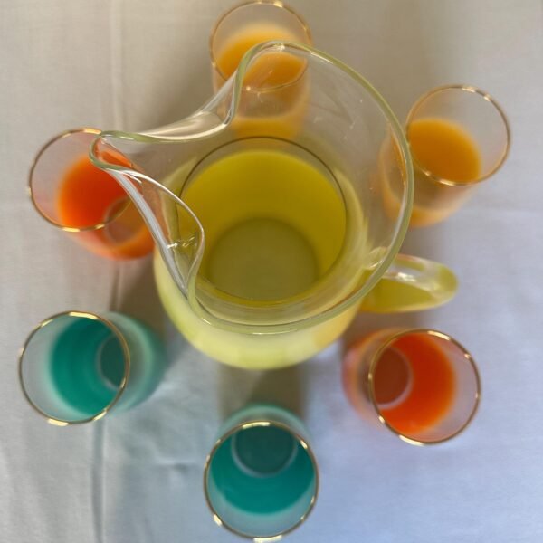 Iconic 1950s-1960s Blendo Pitcher and Glasses Set - Image 2