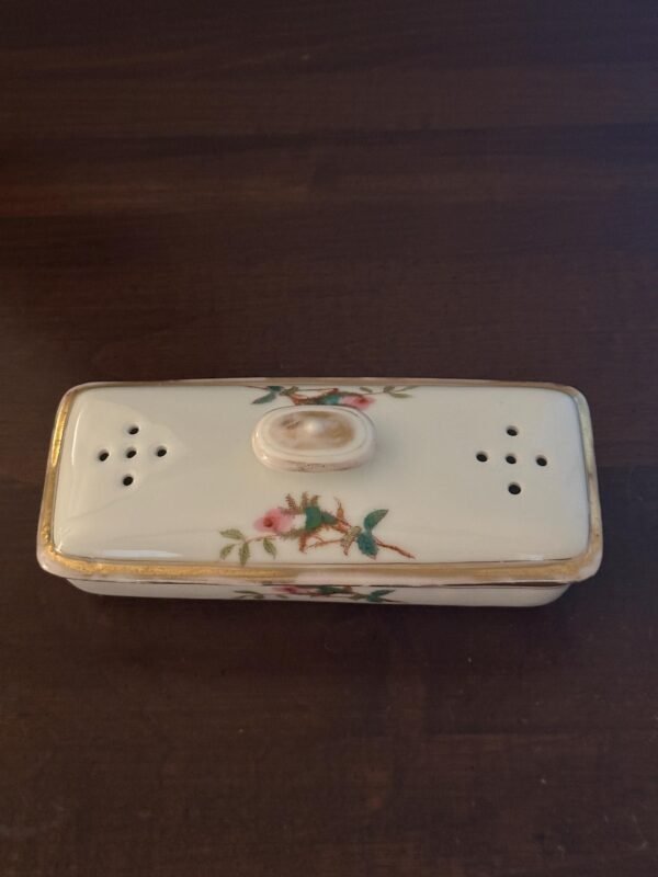 Antique Haviland Limoges France Toothbrush or Shaving Dish - Image 5