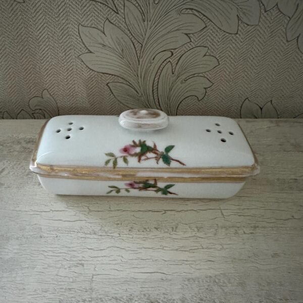 Antique Haviland Limoges France Toothbrush or Shaving Dish - Image 2