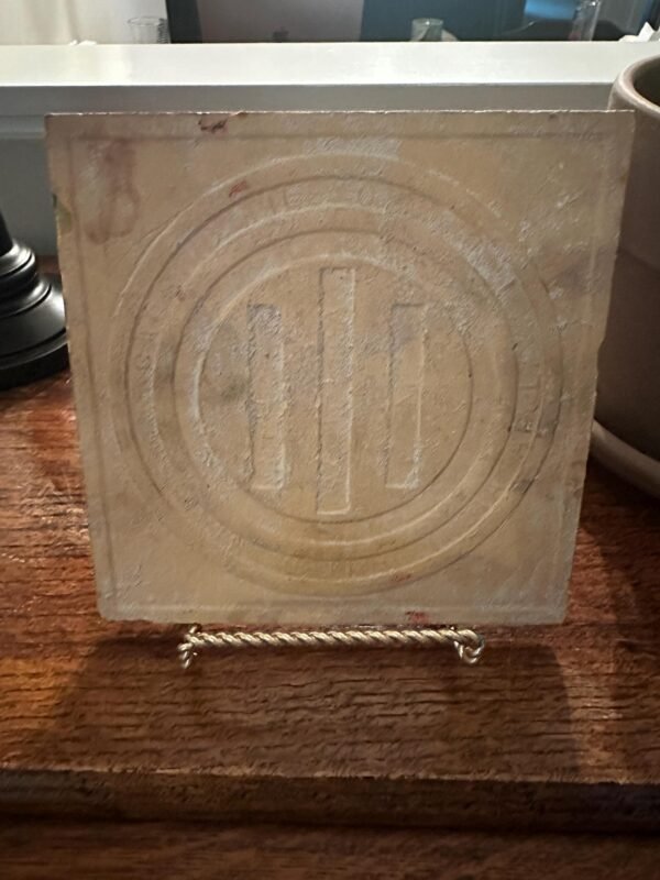 Vintage Majolica Wall Tile - Image 5