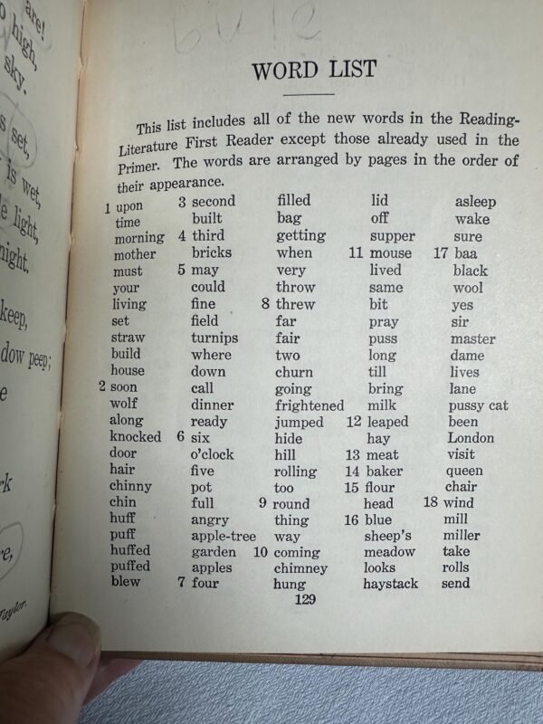 1911 Publication of First Reader by Free and Treadwell - Image 10
