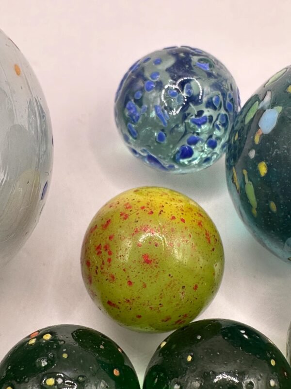 20 Confetti Marbles Vintage to Contemporary all Collectible - Image 10