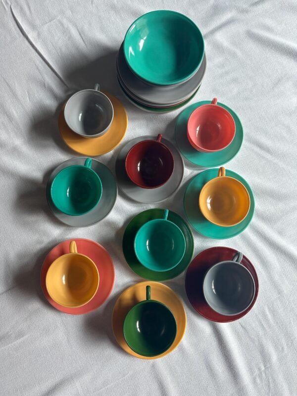 27 Pieces of Vintage Hazel Atlas Ovide Platonite - Image 10