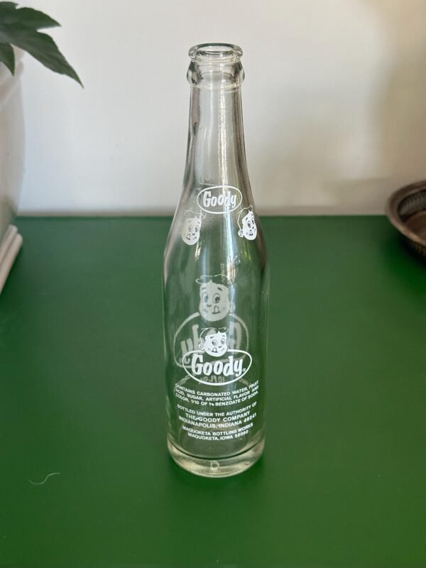 1970s Goody Collectible Soda Bottle with great Retro Graphics - Image 8