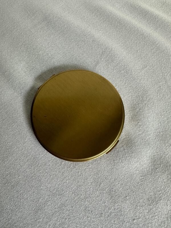 Vintage Powder Compact Large Flapjack Style - Image 7