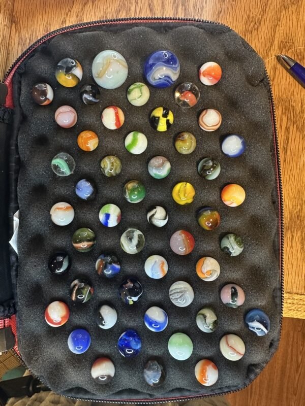 50 Vintage Marbles by a Variety of Marble Companies - Image 8