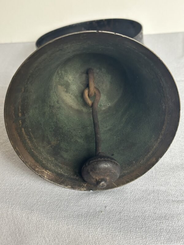 Antique Heavy Brass Shopkeepers Entry Bell - Image 2