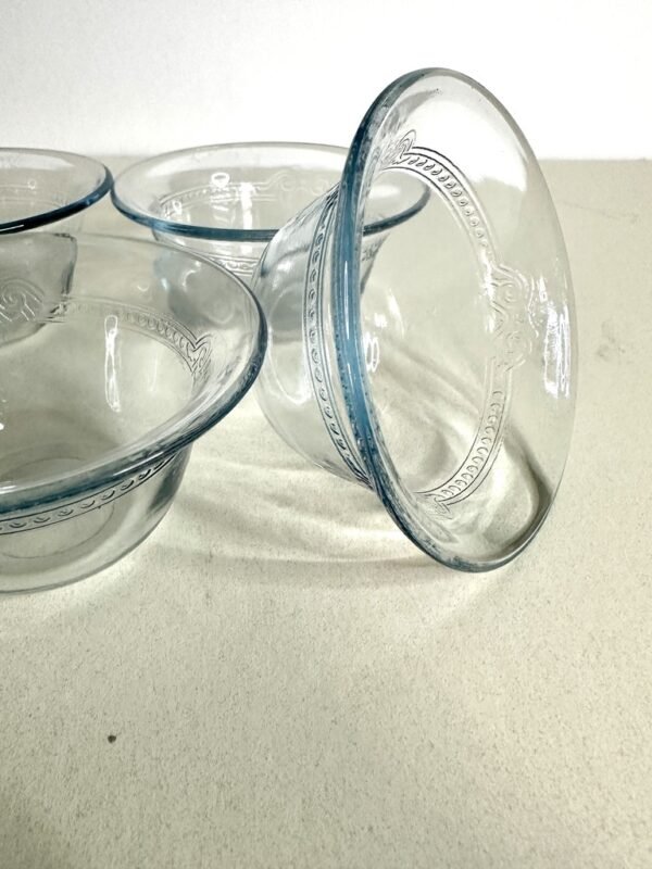 1940s-50s Anchor Hocking Fire King Blue Sapphire Dishes Set of 4 - Image 3