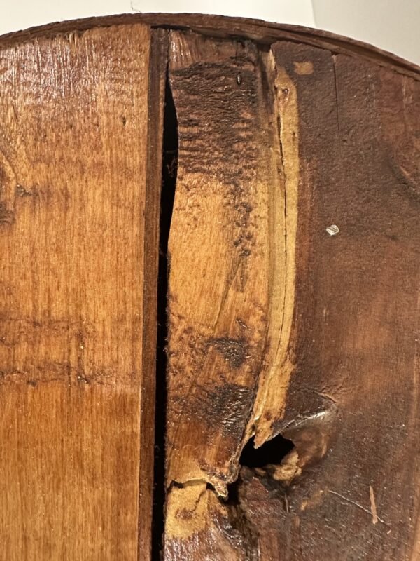 Antique Large Bent Wood Cheese Storage Box - Image 5