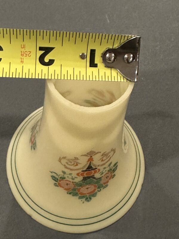 Pair of Art Nouveau Slip Style Glass Lamp Shades - Image 3