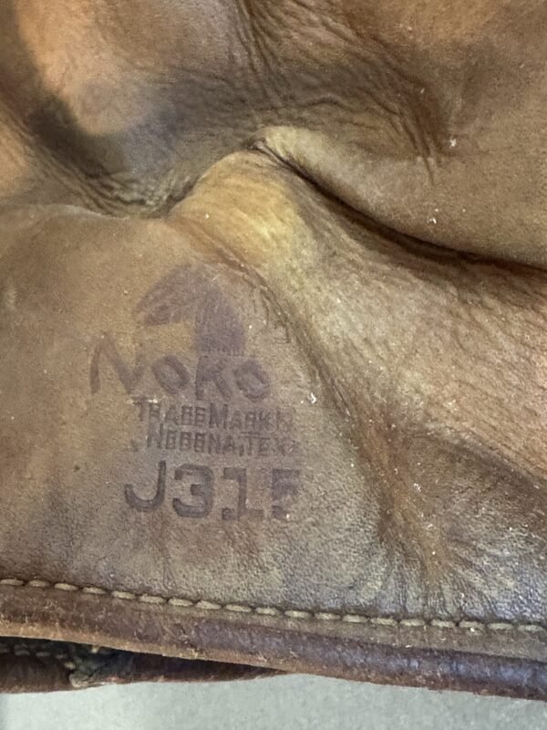 1940s Nokona J315 Baseball Glove Collectible Baseball Memorabilia - Image 2