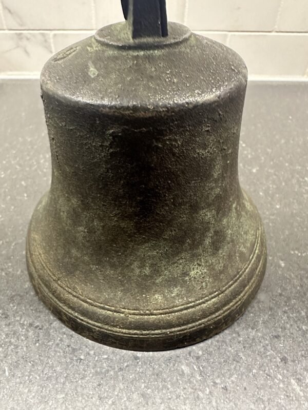 Antique Heavy Brass Shopkeepers Entry Bell - Image 5