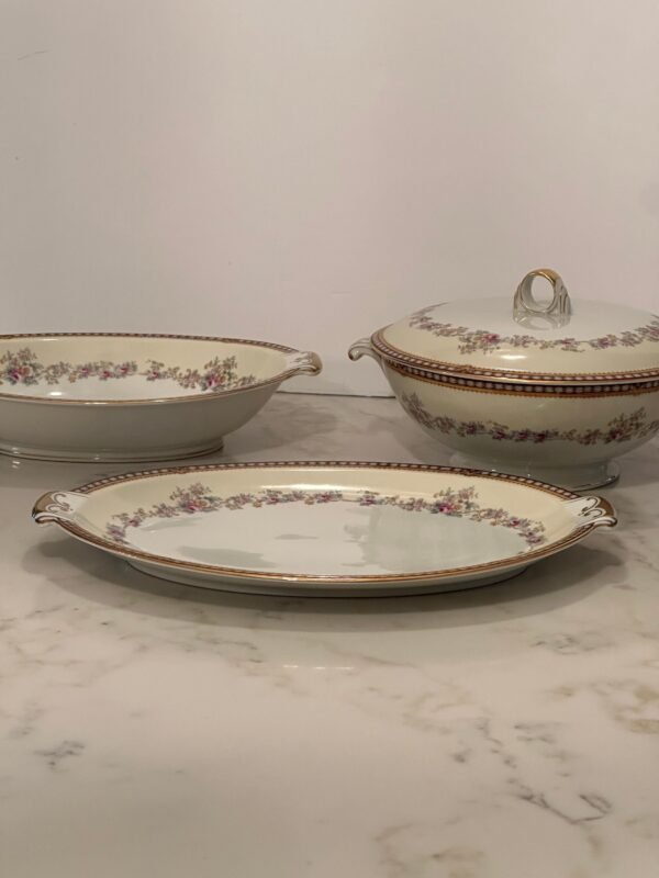 Meito Vintage 1945-1952 Augusta Three Serving Pieces Sold Separately
